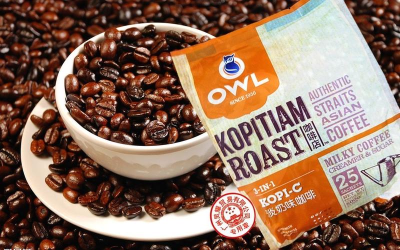 猫头鹰 owl 3合1淡奶味即溶咖啡 新加坡进口 500g